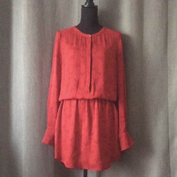 A.L.C. Red Silk Dress - Picture 2 of 7